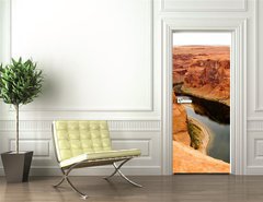 Samolepka na dvee flie 90 x 220  The Grand Canyon, 90 x 220 cm