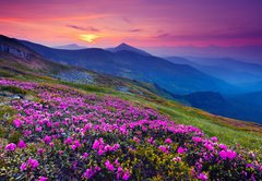 Samolepka flie 145 x 100, 40792259 - mountain landscape - horsk krajiny