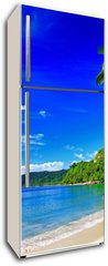 Samolepka na lednici flie 80 x 200  panoramic beautiful beach scenery  El nido,palawan, 80 x 200 cm