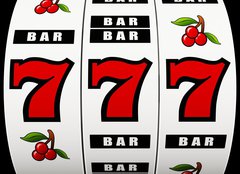 Fototapeta pltno 240 x 174, 40853928 - Jackpot slot machine - Jackpot automat
