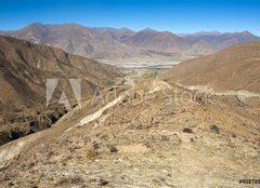 Fototapeta papr 160 x 116, 40878990 - Yarlung Tsang Po valley