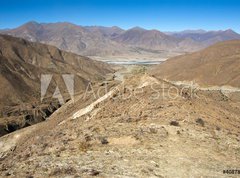 Samolepka flie 270 x 200, 40878990 - Yarlung Tsang Po valley