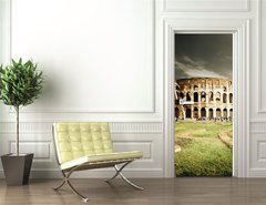 Samolepka na dvee flie 90 x 220  Colosseum in Rome, Italy, 90 x 220 cm