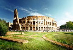 Samolepka flie 145 x 100, 40908829 - Colosseum in Rome, Italy