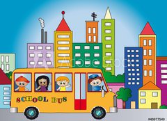 Fototapeta papr 254 x 184, 40977549 - School bus