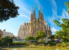 Samolepka flie 100 x 73, 41069127 - La Sagrada Familia, Barcelona, spain. - La Sagrada Familia, Barcelona, ??panlsko.