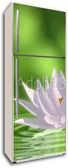 Samolepka na lednici flie 80 x 200  Floating waterlily, 80 x 200 cm