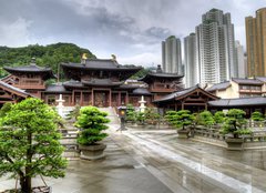 Fototapeta160 x 116  Chi Lin Nunnery in Kowloon, Hong kong., 160 x 116 cm