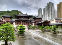 Fototapeta200 x 144  Chi Lin Nunnery in Kowloon, Hong kong., 200 x 144 cm