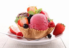 Fototapeta papr 184 x 128, 41290047 - dessert, ice cream - dezert, zmrzlina