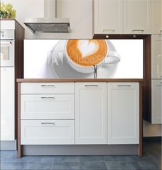 Fototapeta do kuchyn flie 180 x 60, 41417251 - LATTE ART