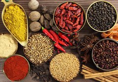 Fototapeta papr 184 x 128, 41546678 - Spices and herbs - Koen a byliny