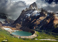 Fototapeta100 x 73  Mount Fitz Roy, Patagonia, Argentina, 100 x 73 cm