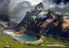 Samolepka flie 145 x 100, 41578590 - Mount Fitz Roy, Patagonia, Argentina - Mount Fitz Roy, Patagonie, Argentina