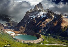Samolepka flie 145 x 100, 41578590 - Mount Fitz Roy, Patagonia, Argentina