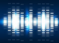 Fototapeta pltno 240 x 174, 41593597 - Sound waves set. Music background