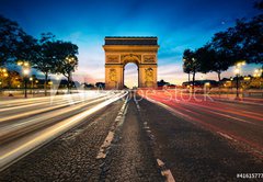 Fototapeta174 x 120  Arc de Triomphe Paris France, 174 x 120 cm