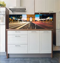 Fototapeta do kuchyn flie 180 x 60  Arc de Triomphe Paris France, 180 x 60 cm