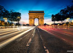 Samolepka flie 200 x 144  Arc de Triomphe Paris France, 200 x 144 cm