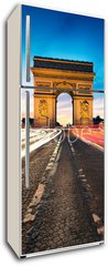 Samolepka na lednici flie 80 x 200  Arc de Triomphe Paris France, 80 x 200 cm