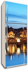 Samolepka na lednici flie 80 x 200  St. Peter s Basilica at night, Rome  Italy, 80 x 200 cm