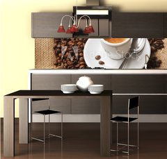 Fototapeta do kuchyn flie 260 x 60, 41733046 - Coffe ristretto