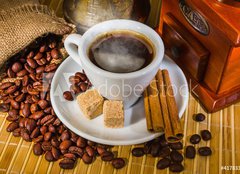 Fototapeta papr 254 x 184, 41783371 - grinder and other accessories for the coffee