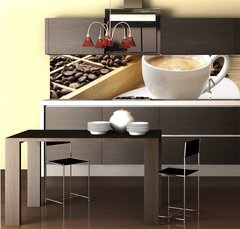 Fototapeta do kuchyn flie 260 x 60, 41785099 - Coffee in the world