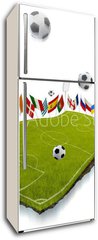 Samolepka na lednici flie 80 x 200, 41861449 - Soccer championship