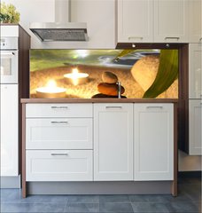 Fototapeta do kuchyn flie 180 x 60  Spa concept in night, 180 x 60 cm