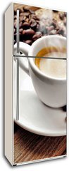 Samolepka na lednici flie 80 x 200, 41883866 - Hot cup coffee