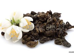 Fototapeta vliesov 270 x 200, 41895737 - Green tea with jasmine - Zelen aj s jasmnem