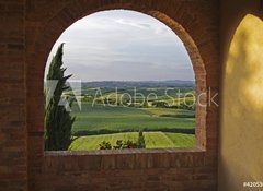 Fototapeta vliesov 100 x 73, 42053600 - sguardo sulla toscana