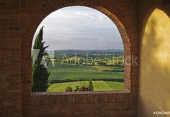 Fototapeta vliesov 145 x 100, 42053600 - sguardo sulla toscana