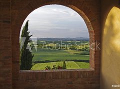 Fototapeta330 x 244  sguardo sulla toscana, 330 x 244 cm