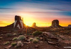 Samolepka flie 145 x 100, 42149449 - Monument Valley