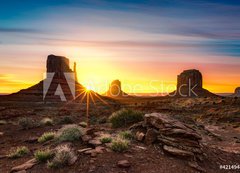 Fototapeta vliesov 200 x 144, 42149449 - Monument Valley