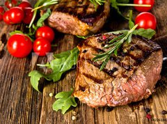 Samolepka flie 270 x 200, 42261882 - Grilled beef steak - Grilovan hovz steak