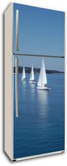 Samolepka na lednici flie 80 x 200  Sailing race on Adriatic sea, 80 x 200 cm