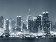 Fototapeta vliesov 270 x 200, 42447200 - New York City Manhattan black and white