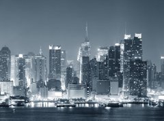 Fototapeta330 x 244  New York City Manhattan black and white, 330 x 244 cm