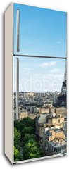 Samolepka na lednici flie 80 x 200  Tour Eiffel Paris France, 80 x 200 cm