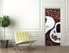 Samolepka na dvee flie 90 x 220, 42684004 - Coffee