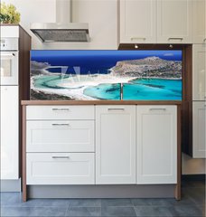 Fototapeta do kuchyn flie 180 x 60, 42702547 - Gramvousa and Balos. Crete, Greece