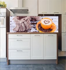 Fototapeta do kuchyn flie 180 x 60  frischer Kaffee, 180 x 60 cm