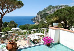 Fototapeta papr 184 x 128, 42899650 - Capri, Balcony view