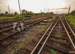 Fototapeta pltno 160 x 116, 43109712 - railway