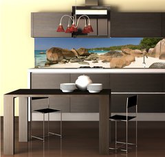 Fototapeta do kuchyně fólie 260 x 60, 43245782 - Seychelles - Seychely
