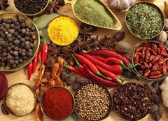 Fototapeta vliesov 200 x 144, 43282253 - Spices and herbs