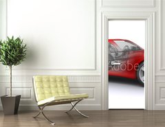 Samolepka na dvee flie 90 x 220, 43833151 - 3D rendered Concepts Sports Car